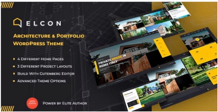 Elcon – Architecture & Portfolio WordPress Theme 1.0.1