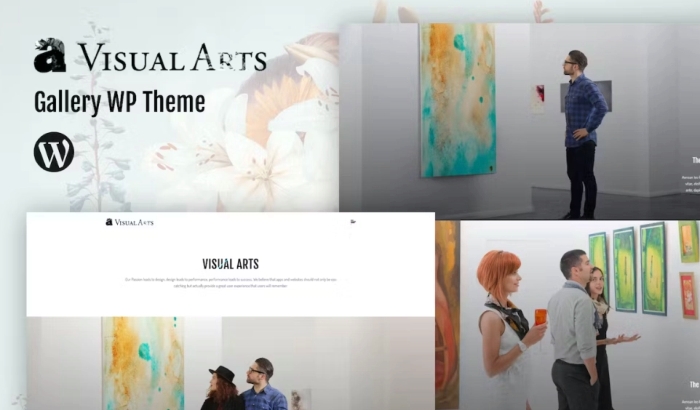 Visual Art - Gallery WordPress Theme 2.4