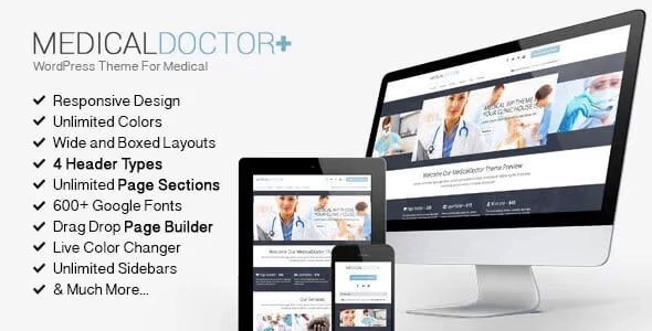 MedicalDoctor – WordPress Theme For Medical – Health & Beauty 5.0