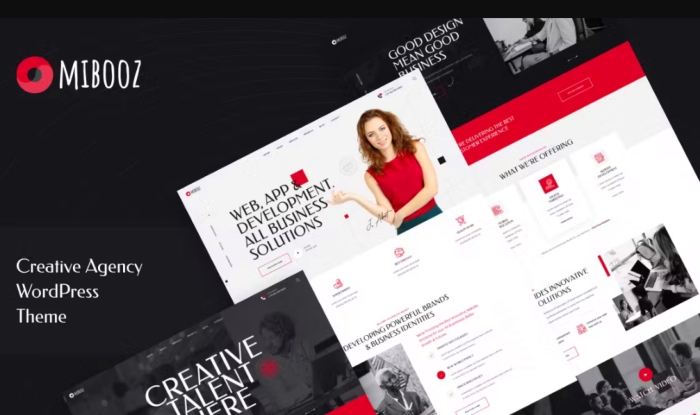 Mibooz – Creative Agency WordPress Theme 1.1