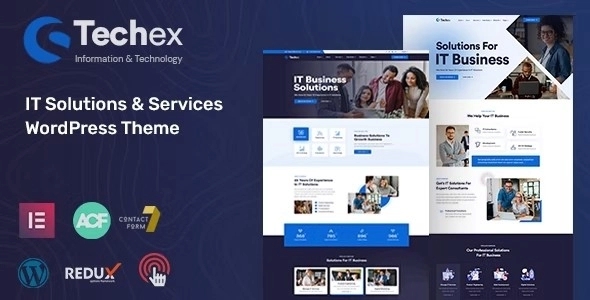 Techex – IT Solutions & Technology WordPress Theme 1.0.9