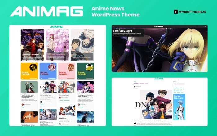 ANIMAG – Anime News WordPress Theme 1.0.9