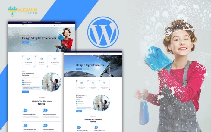 Vleavin – Cleaning Service WordPress Theme 1.0.0