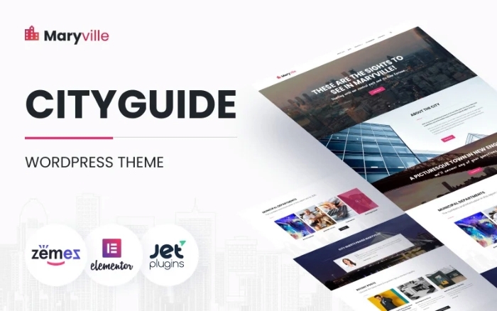 Maryville – City Portal & City Guide WordPress Theme 1.0.0