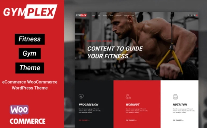 Gymplex - Sports Fitness and Gym WooCommerce Theme 1.0