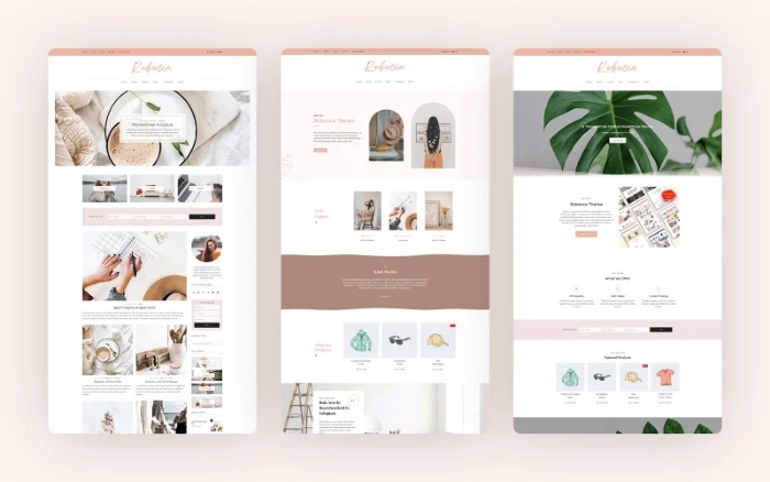 Rebecca – Blog and Shop WordPress Theme 3.5