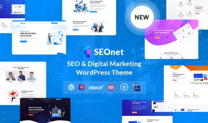 Seonet – SEO and Digital Marketing WordPress Theme 1.0.1