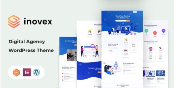 Inovex – SEO & Marketing Agency WordPress Theme + RTL 1.0.0