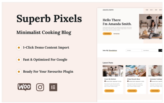 Superb Pixels – Cooking and Food Theme 10.0