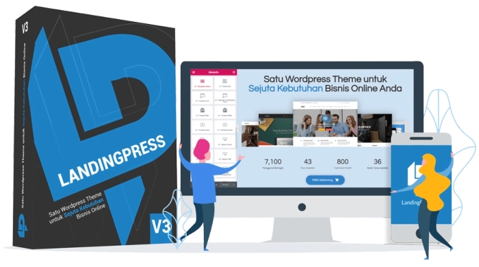 LandingPress WordPress Theme 3.4.3