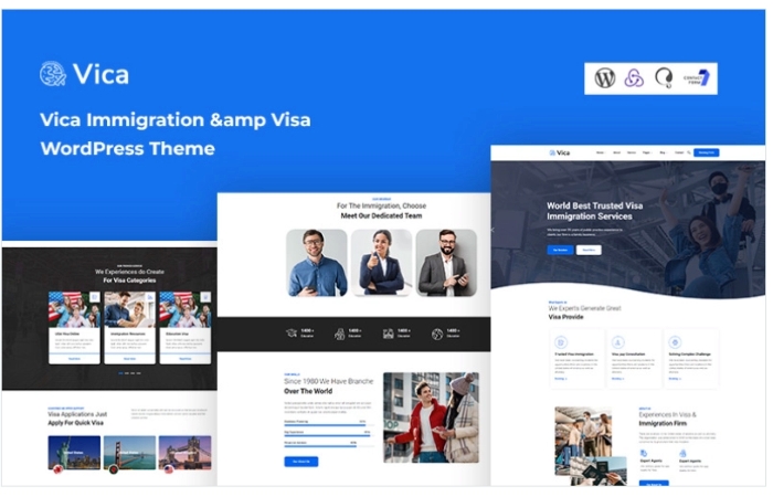 Vica – Immigration & Visa WordPress Theme 1.0.1