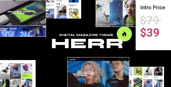 Herr – Digital Magazine Theme 1.0