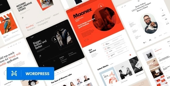 Moonex – Agency & Portfolio WordPress Theme