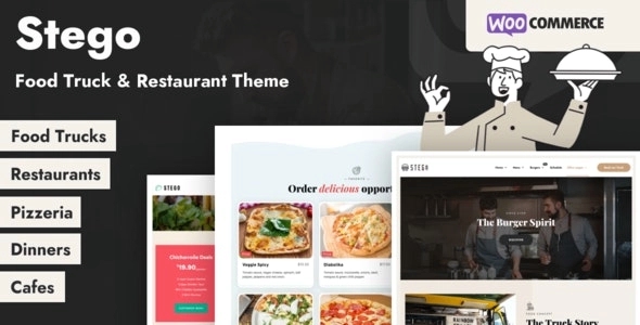 Stego - Food Truck & Restaurant Theme 1.1.0