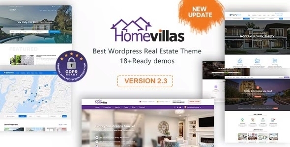 Home Villas – Real Estate WordPress Theme 2.5