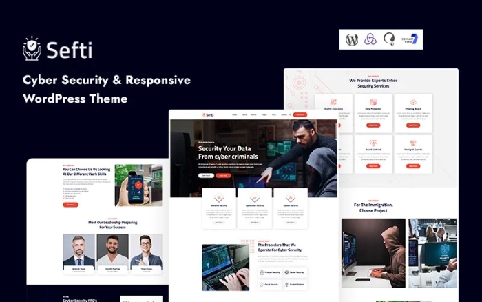 Sefti – Cyber Security WordPress Theme 1.0.0