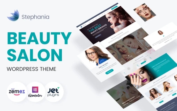 Stephania – Beauty Salon & Skin Care WordPress Theme 1.0.1