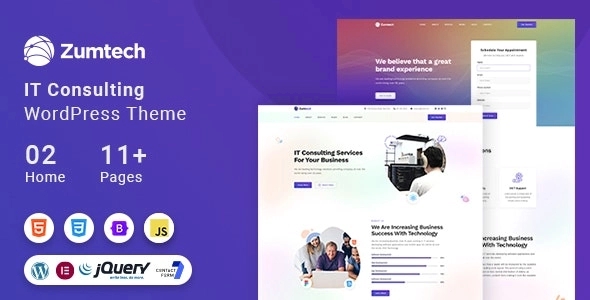 Zumtech IT Solutions & Technology WordPress Theme 1.0.2
