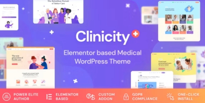 Clinicity – Health & Medical Elementor Theme 1.1.2