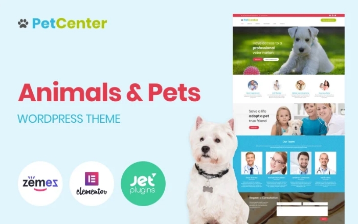 PetCenter - Animals & Pets Responsive WP Theme 1.0.1