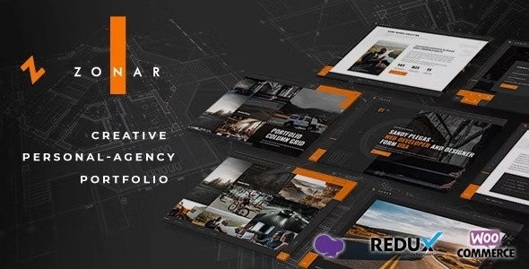 Zonar – Personal Portfolio WordPress Theme 3.8