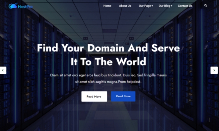 Locker – Responsive Web Hosting WordPress Themes 1.0.0