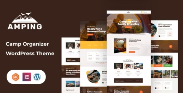 Amping – Camp Organizer WordPress Theme 1.3