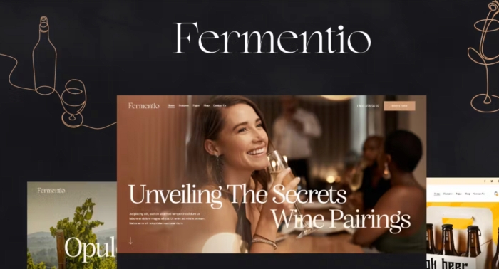 Fermentio – Brewery / Winery / Pub / Restaurant WP Theme 1.0.0