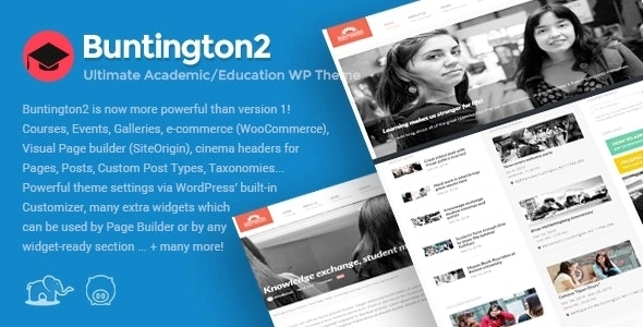 Buntington – Education WP Theme 2.0.0