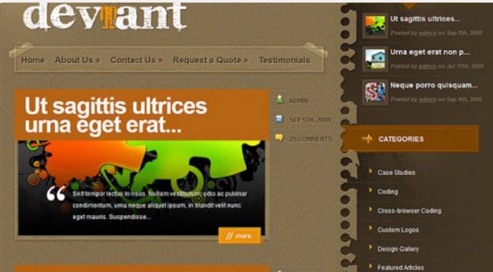 Elegant Themes Deviant WordPress Theme 4.5.13