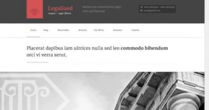 Themes Kingdom Legalized WordPress Theme 1.8