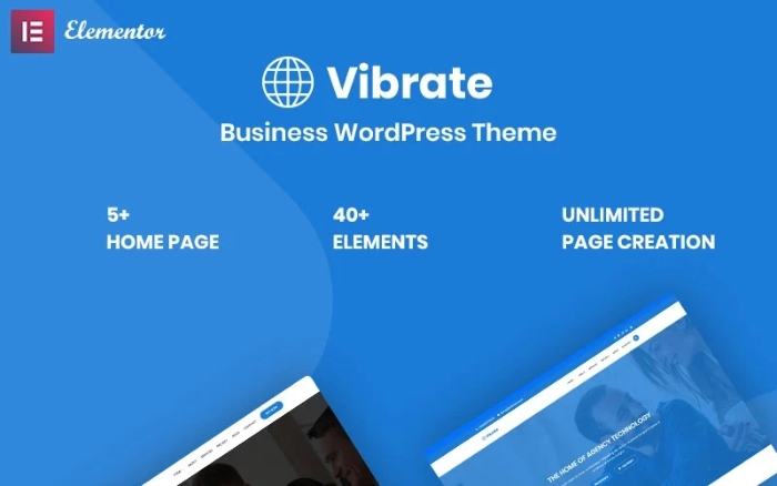 Vaibrate – Business Responsive WordPress Theme 2.1.0