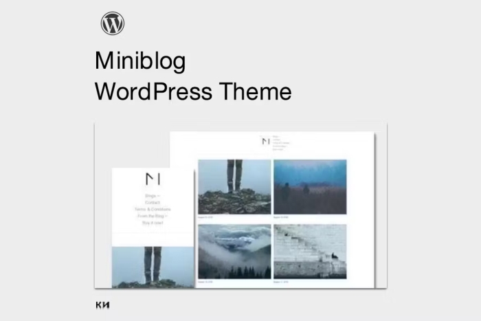 Miniblog – Multipurpose Minimal WooCommerce Theme 2.0.2