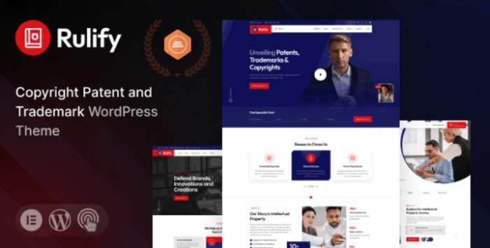 Rulify – Intellectual Property Consultancy Law Firm WP Theme 1.0.0