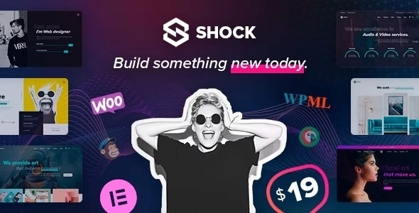 Shock – Creative Multipurpose WordPress Theme 1.0.2