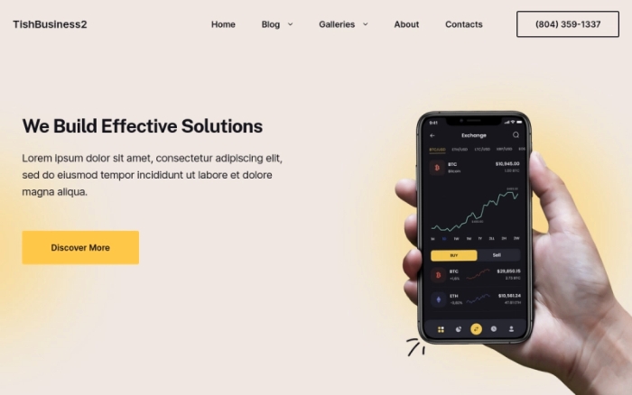 TishBusiness2 – Business WordPress Theme 1.0.0