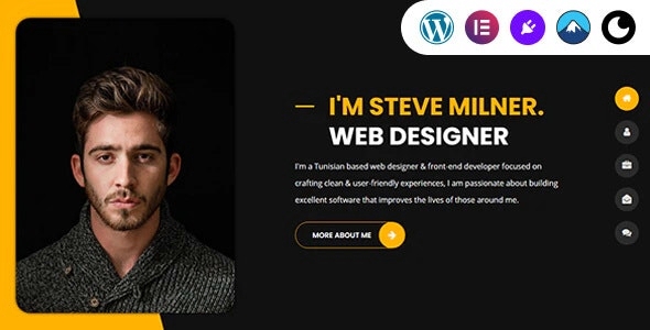 Tunis – Personal Portfolio WordPress Resume Theme 1.0.0