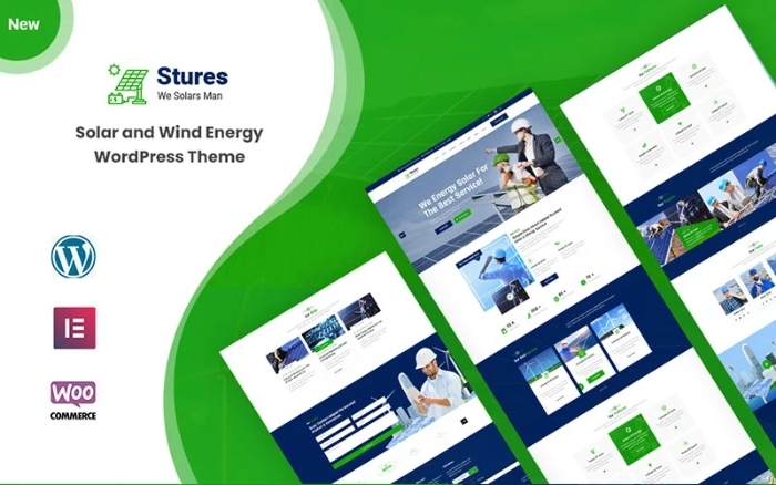 Stures – Solar and Wind Energy Responsive WP Theme 1.0.0
