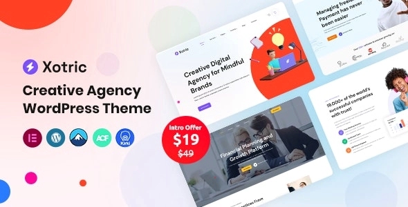 Xotric – Creative Agency WordPress Theme + RTL 1.1