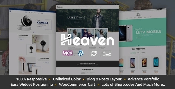Heaven – Responsive WooCommerce Theme 1.0