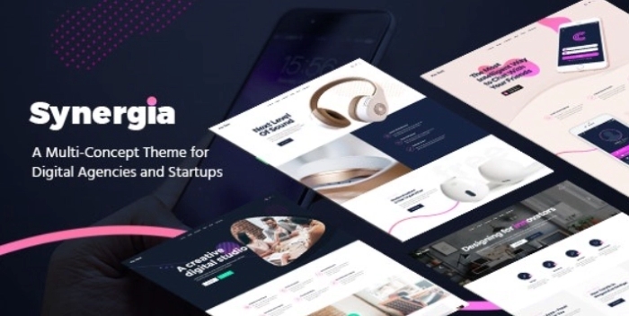 Synergia – Digital Agency Theme 1.5