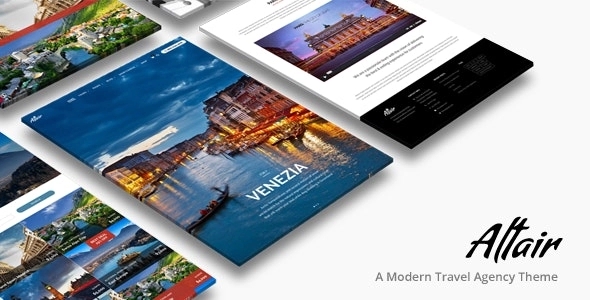 Altair – Travel Agency WordPress 5.2.2