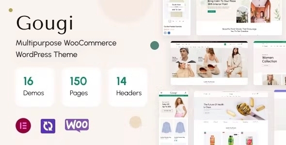 Gougi – Multipurpose eCommerce WordPress Theme 1.0.5