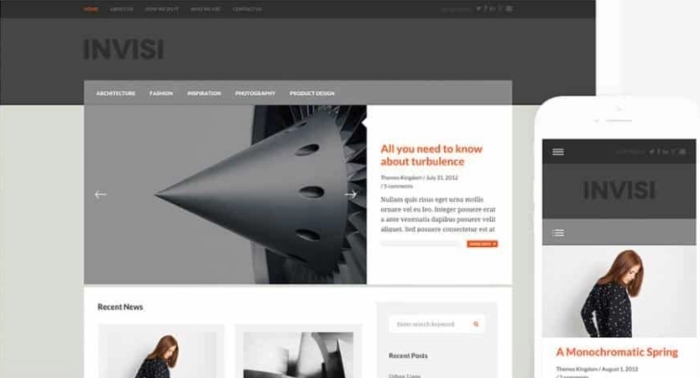 Themes Kingdom Invisi WordPress Theme 2.1.3