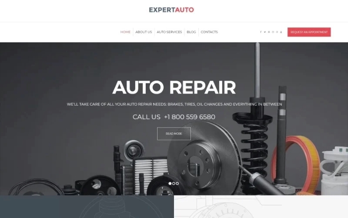 ExpertAuto – Mechanic WordPress Theme 1.0.0