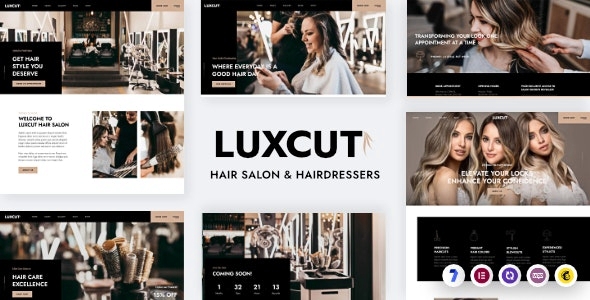 Luxcut - Hair Salons and Hairdressers WordPress Theme 1.2