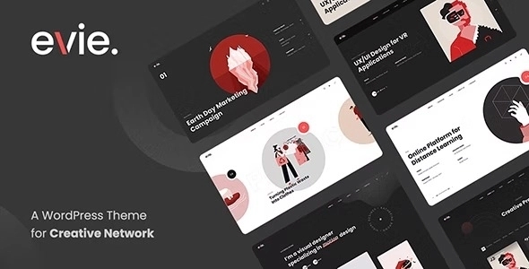 Evie – Creative Network & Portfolio WordPress Theme 1.1.4