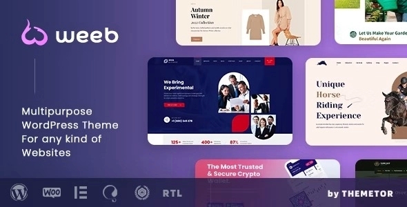 Weeb – Multipurpose Elementor Website Builder 1.0.2