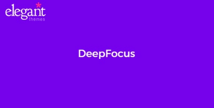 Elegant Themes DeepFocus 5.1.14