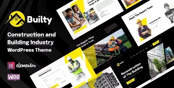 Builty – Construction WordPress Theme 1.1.4
